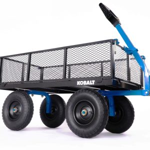 Kobalt 6-cu ft Steel Yard Cart - MadeInUSA