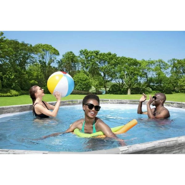 Coleman Power Steel Frame 16' x 10' x 48" Oval Pool Set - MadeInUSA - Image 10
