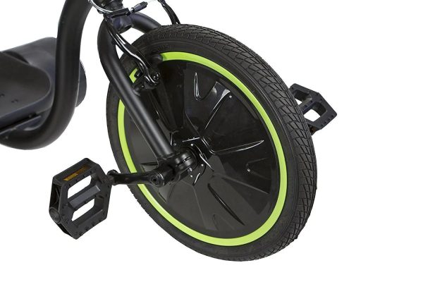Madd Gear Adjustable Mini Drift Trike, Green/Black - MadeInUSA - Image 7