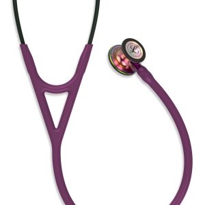 3M Littmann Cardiology IV Stethoscope Plum/Rainbow - MadeInUSA