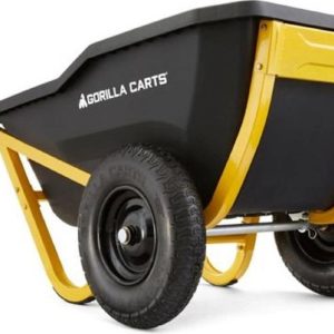 Gorilla Carts 10 Cu. ft. Evolution Poly Yard Cart - MadeInUSA