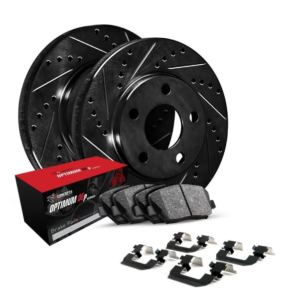 R1 Concepts Performance Brake Pads Rotors Kit WHUH1-76002 at AutoZone - MadeInUSA
