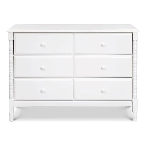DaVinci Jenny Lind Spindle 6 Drawer Dresser - Forest Green - MadeInUSA - Image 2