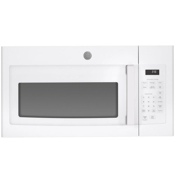 GE JVM3160 1000W Built-In Microwave Hood Combo - 1.6 cu ft - White - MadeInUSA - Image 8