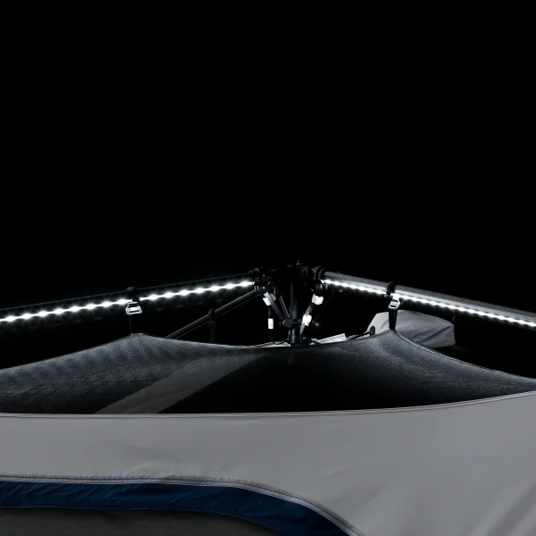 Ozark Trail 10' x 9' 6-Person Instant Cabin Tent with LED Light, 19.38 lbs - MadeInUSA - Image 6