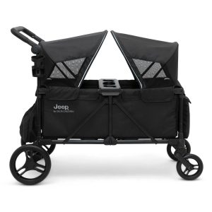 Jeep Evolve Stroller Wagon by Delta Children - Black - MadeInUSA