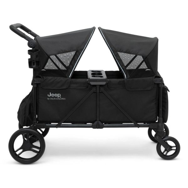 Jeep Evolve Stroller Wagon by Delta Children - Black - MadeInUSA