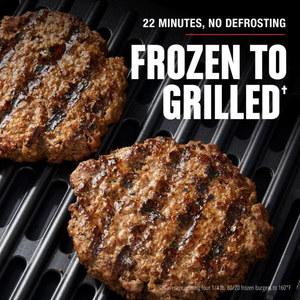 George Foreman Beyond Grill 7in1 Electric Indoor Grill and 6 Qt Air Fryer, Black, MCAFD800D - MadeInUSA