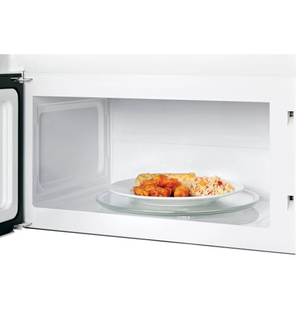 GE JVM3160 1000W Built-In Microwave Hood Combo - 1.6 cu ft - White - MadeInUSA - Image 2