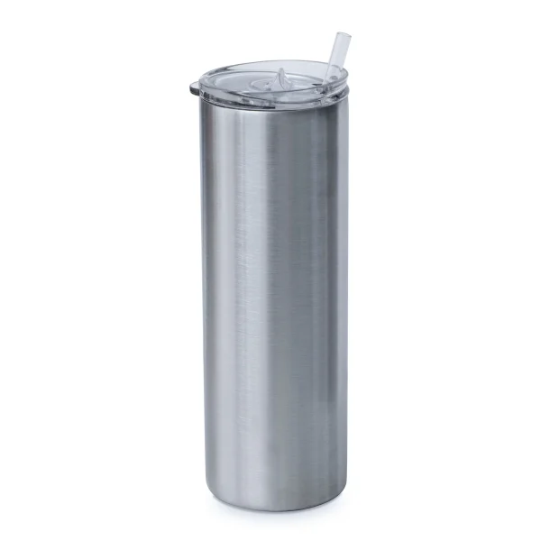 Makerflo Destash 30 Oz, 25 Pack Skinny Insulated Tumblers, Stainless Steel, Silver - MadeInUSA - Image 5