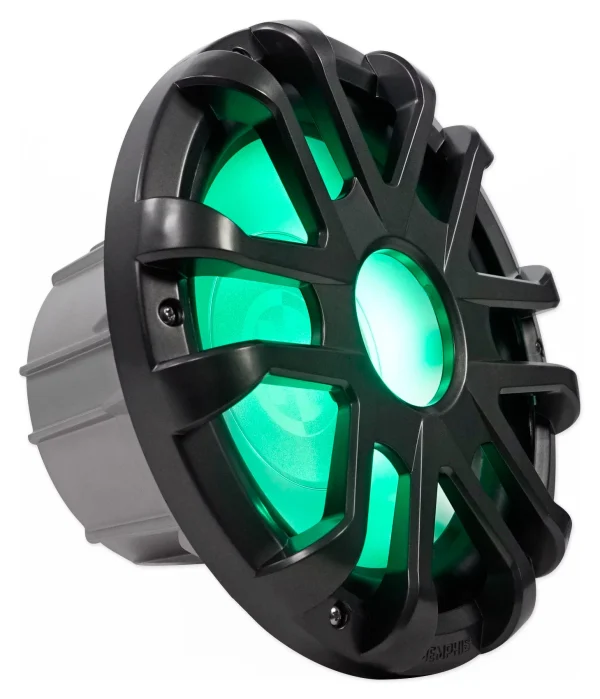 Memphis Audio MXA1044 10 500w LED Marine Subwoofer Sub for Polaris RZR/ATV/UTV - MadeInUSA - Image 9