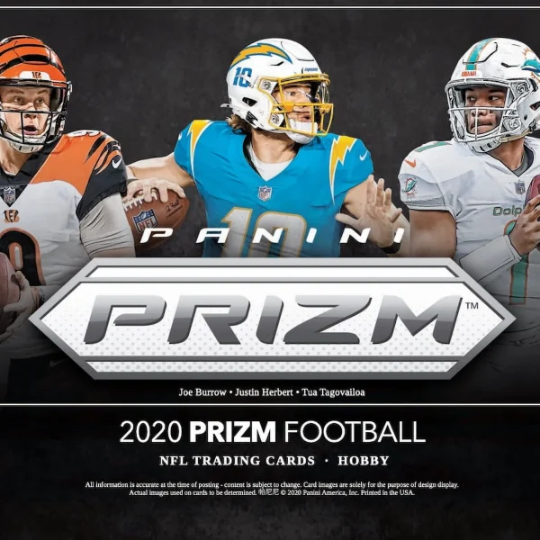 2020 Panini Prizm NFL Football Trading Cards Hanger Box - MadeInUSA - Image 2