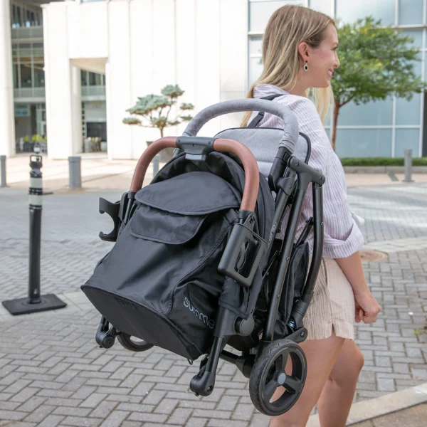 Summer by Ingenuity 3Dquickclose CS+ Compact Fold Baby Stroller, Black - MadeInUSA - Image 5