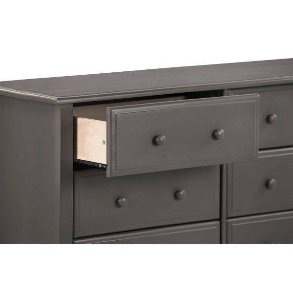 DaVinci Jayden 6 Drawer Double Dresser - Slate - MadeInUSA - Image 8