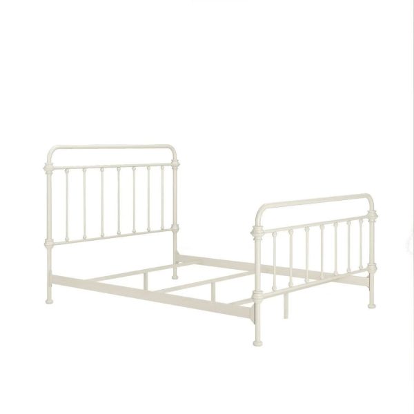 Cortes Standard Bed Color: Off-White, Size: Full - MadeInUSA - Image 7