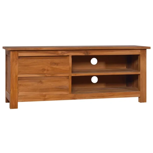 Dcenta TV Cabinet 39.4"x11.8"x15.7"Solid Teak Wood - MadeInUSA