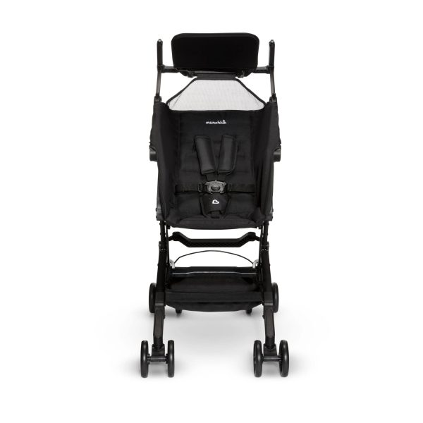 Munchkin Sparrow Ultra Compact Travel Stroller - Black - MadeInUSA - Image 2