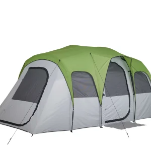 Ozark Trail 8 Person, Clip & Camp Family Tent, 16 ft. x 8 ft. x 78 in., 23.81 lbs. - MadeInUSA