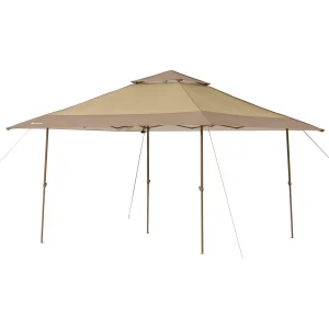 Ozark Trail 13' x 13' Beige Instant Outdoor Canopy with UV Protection - MadeInUSA