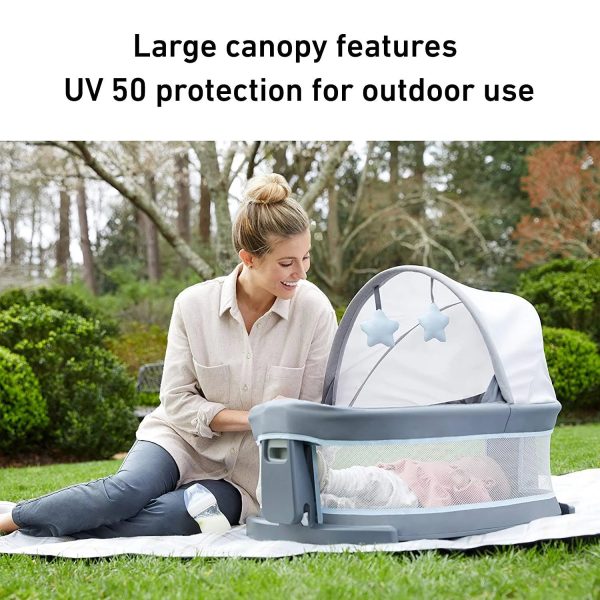 Graco Pack ‘n-Play Travel Dome LX-Playard | Features Portable Bassinet, Redmond - MadeInUSA - Image 2