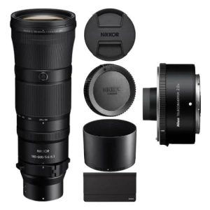 Nikon NIKKOR Z 180-600mm f/5.6-6.3 VR Lens w/ Teleconverter TC-2x - MadeInUSA