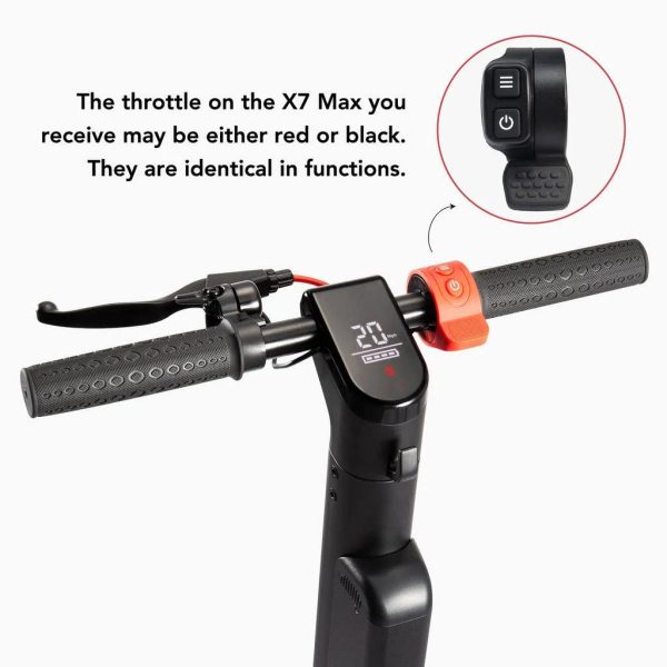 TurboAnt X7 Max Folding Electric Scooter 20 MPH, 32 Miles Range, 350W and 36V 10 Ah Removable Battery, 275 lbs Max Load - MadeInUSA - Image 3