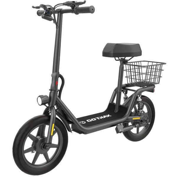 Gotrax Electric Scooter with Seat 18.6 Miles Range 15.5 MPH Power by 4 - MadeInUSA - Image 9