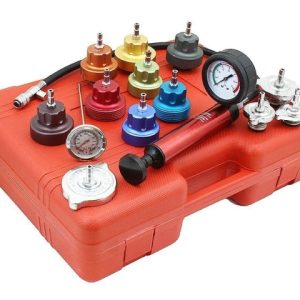 XtremepowerUS 26213 14pc Radiator Pump Pressure Leak Tester Checker Kit Aluminum - MadeInUSA