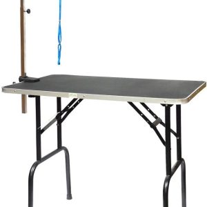Go Pet Club Dog Grooming Table with Arm, 30in - MadeInUSA
