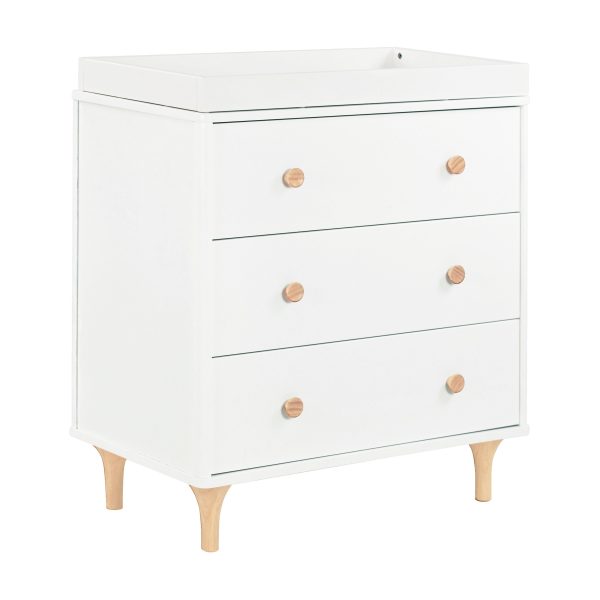 Babyletto Lolly 3-Drawer Changer Dresser - Washed Natural - MadeInUSA - Image 6