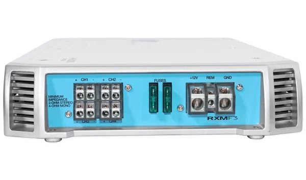 Rockville RXM-F3 1600 Watt Marine/Boat 4 Channel Amplifier Amp+PA Microphone - MadeInUSA - Image 4