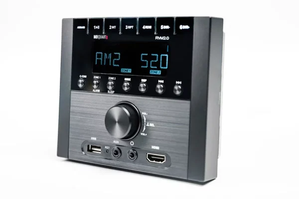 MB Quart RVM2.0 2-Zone RV Receiver Bluetooth Radio Stereo+(2) 5.25 Speakers - MadeInUSA - Image 5
