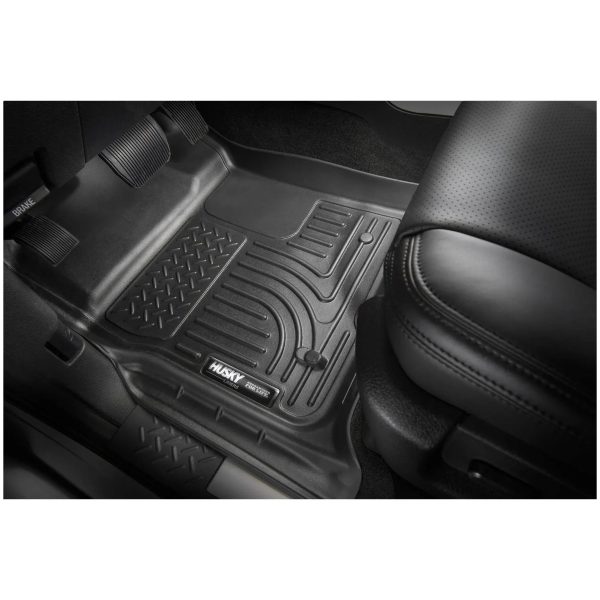Husky Liners 98201 Combo Front & Back Weatherbeater Floor Liners, Black - MadeInUSA - Image 5