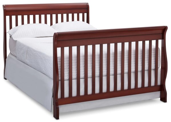 Delta Children Canton 4- in-1 Convertible Crib Grey - MadeInUSA - Image 10