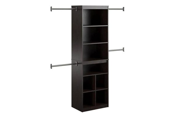 SystemBuild Rochon Closet Storage System, White - MadeInUSA - Image 8