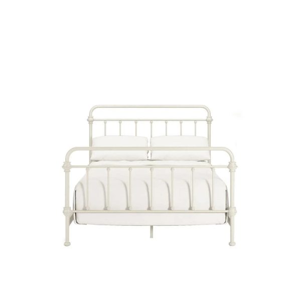 Cortes Standard Bed Color: Off-White, Size: Full - MadeInUSA - Image 2