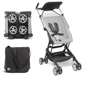 Munchkin - Sparrow Ultra Compact Stroller, Grey - MadeInUSA