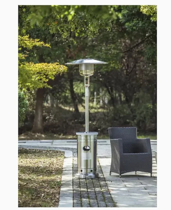 Garden Treasures Tank Top Steel Liquid Propane Patio Heater - MadeInUSA - Image 2