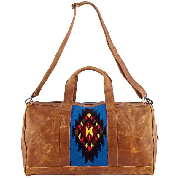 AD American Darling ADBGS174DAR Duffel Saddle Blanket Genuine Leather Women Bag Western Handbag Purse - MadeInUSA - Image 4
