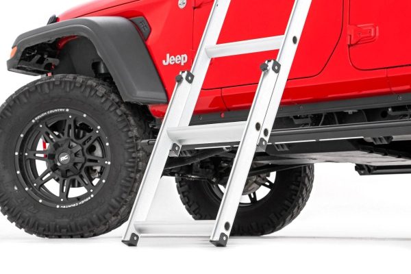 Rough Country (99049) Roof Top Tent | Rack Mount | 12 Volt Accessory w/Ladder Extension & LED Light Kit - MadeInUSA - Image 10