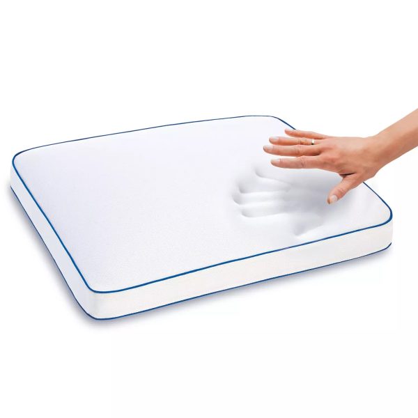 Serta Gel Memory Foam Side Sleeper Pillow - MadeInUSA - Image 3