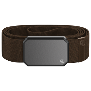 GROOVE BELT BROWN WALNUT - MadeInUSA