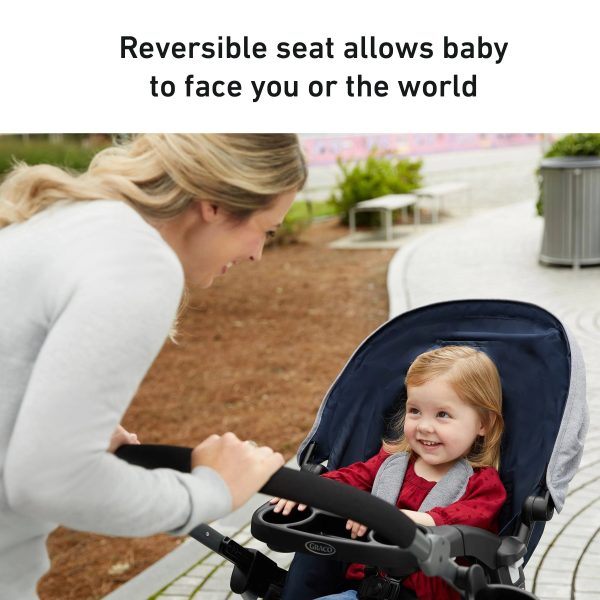Graco Modes Closer Travel System with SnugRide 35 Lite LX Infant Car Seat Nash - MadeInUSA - Image 9