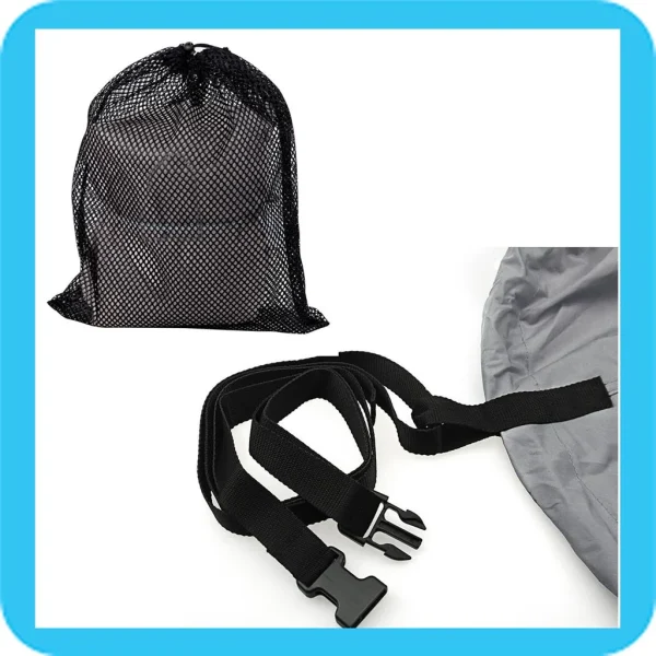 BOAT COVER Compatible for SUNBIRD/ HYDRA SPORT SPL 150 O/B 1989-1990 STORAGE, TRAVEL, LIFT - MadeInUSA - Image 5