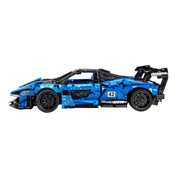 CaDA® Speed Series Model Car Building Set C63003W Blue Knight (2088 Pieces) Can Be Converted into a RC Car for Kids - MadeInUSA - Image 3