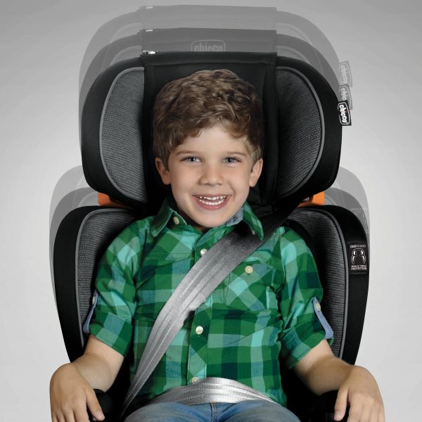 Chicco KidFit Zip Air Plus 2-in-1 Belt Positioning Booster Car Seat - Q Collection - MadeInUSA - Image 2