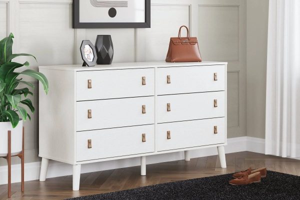 Ashley Aprilyn Dresser White - MadeInUSA