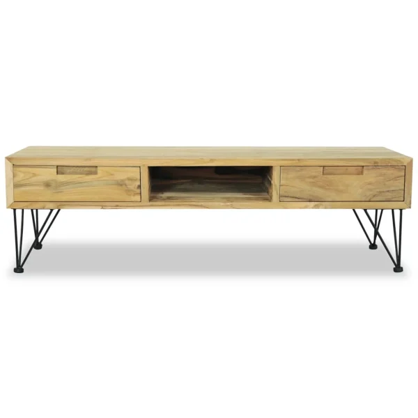 Tomshoo TV Cabinet 47.2"x13.8"x13.8"Solid Teak - MadeInUSA - Image 6