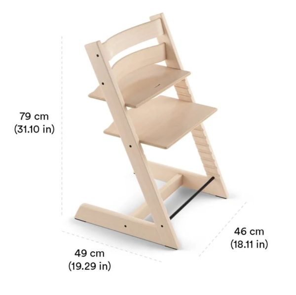 Tripp Trapp Chair Natural - MadeInUSA - Image 5