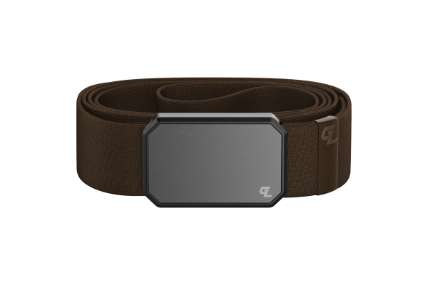 GROOVE BELT BROWN WALNUT - MadeInUSA - Image 4